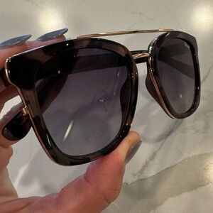 Quay Sweet Dreams Gray Tortoise Sunglasses